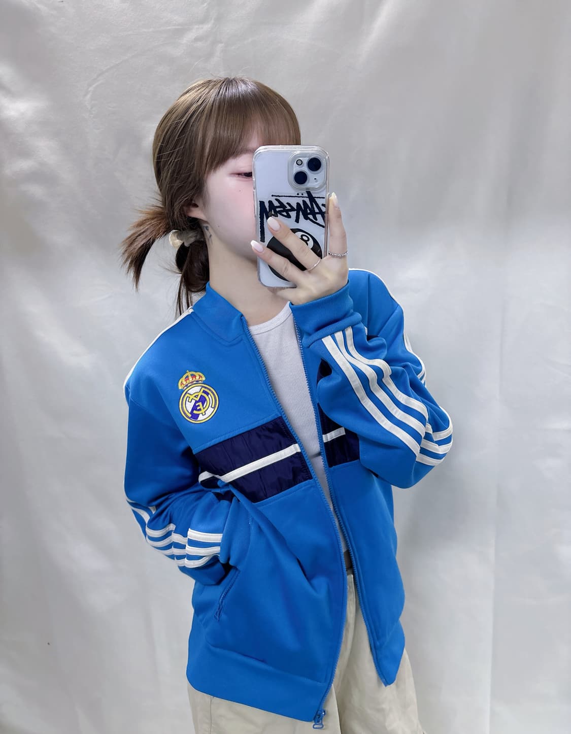 아디다스 레알마드르드 삼선 트랙탑  상품이미지2