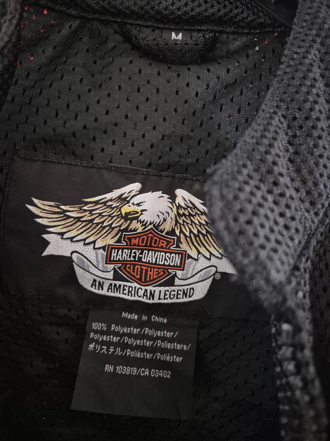 할리데이비슨 매쉬 바이커 자켓 상품이미지4