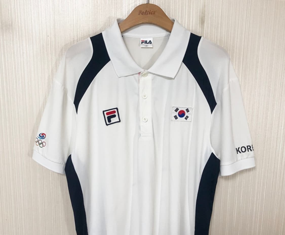 필라국대 국대KOREA 국대지급 기능성 폴로티셔츠 105 상품이미지2