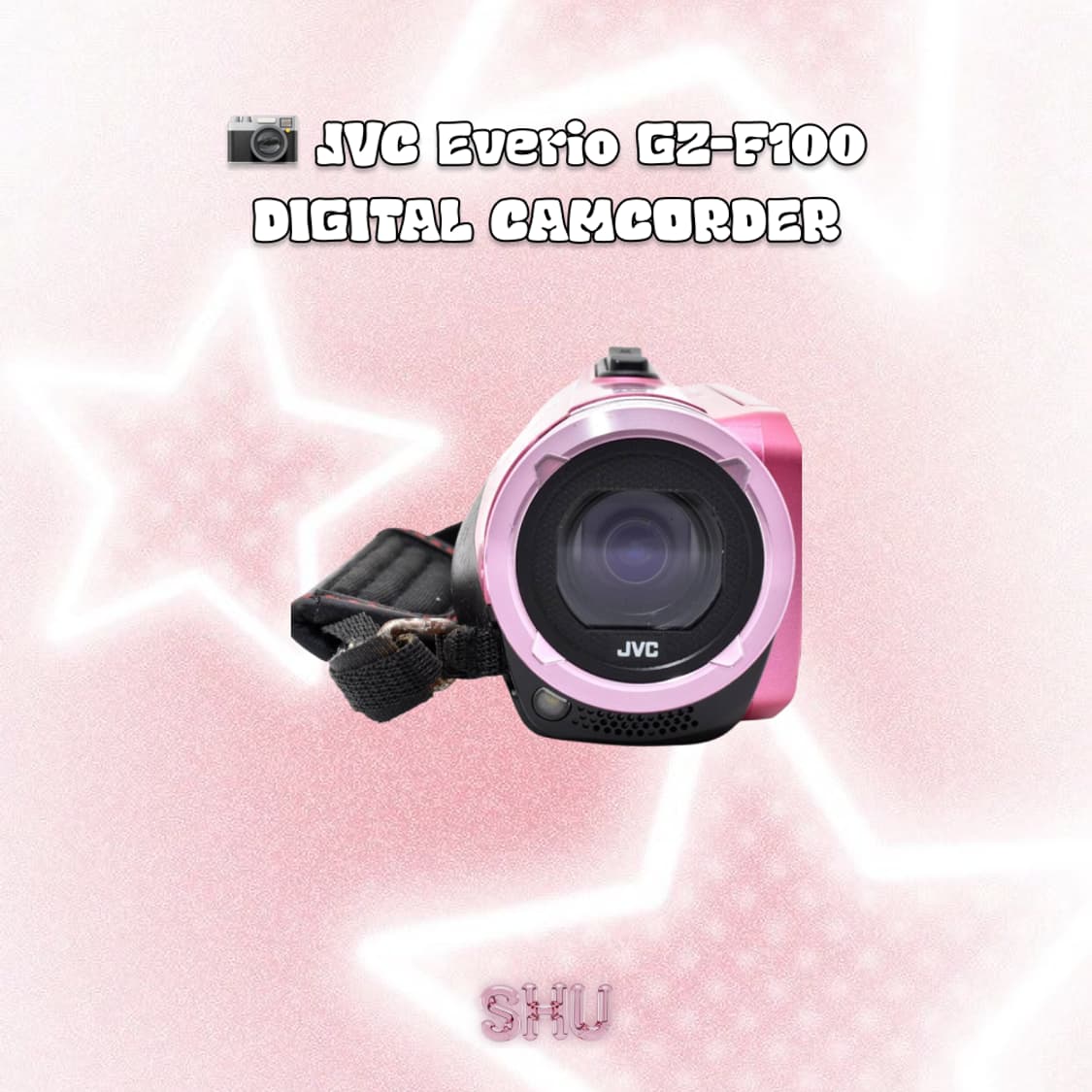 JVC 에브리오 GZ-F100 빈티지 디지털 캠코더 핑크 상품이미지3