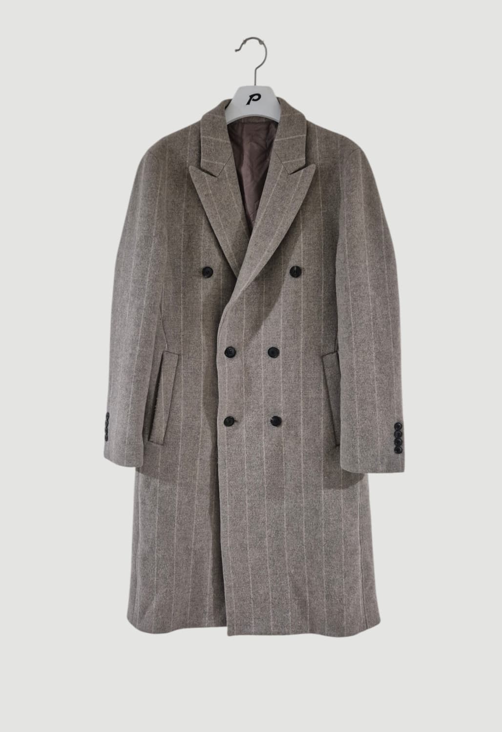 [100]지오송지오 캐시미어 롱코트 상품이미지1