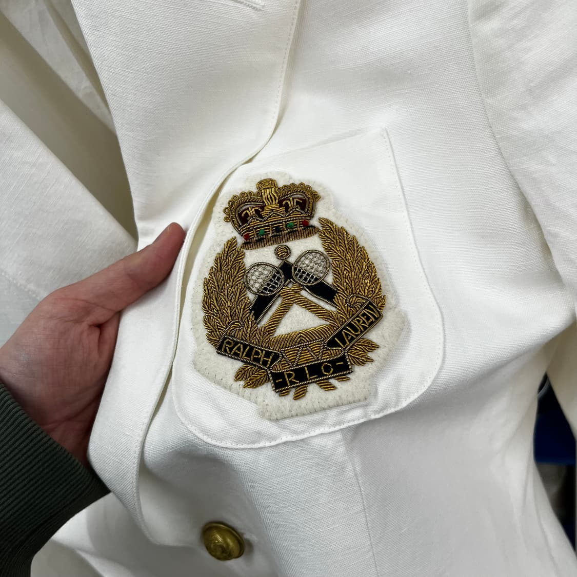 폴로랄프로렌 우먼 코튼/린넨 와펜 블레이져 10 상품이미지4