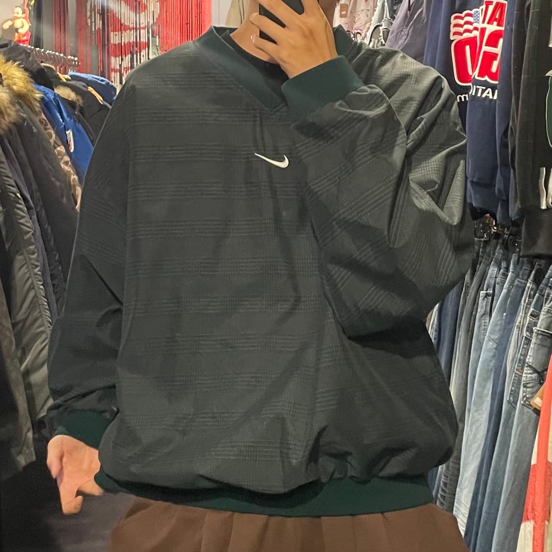 [IM] Nike 나이키 딥그린 체크 웜업 상품이미지2