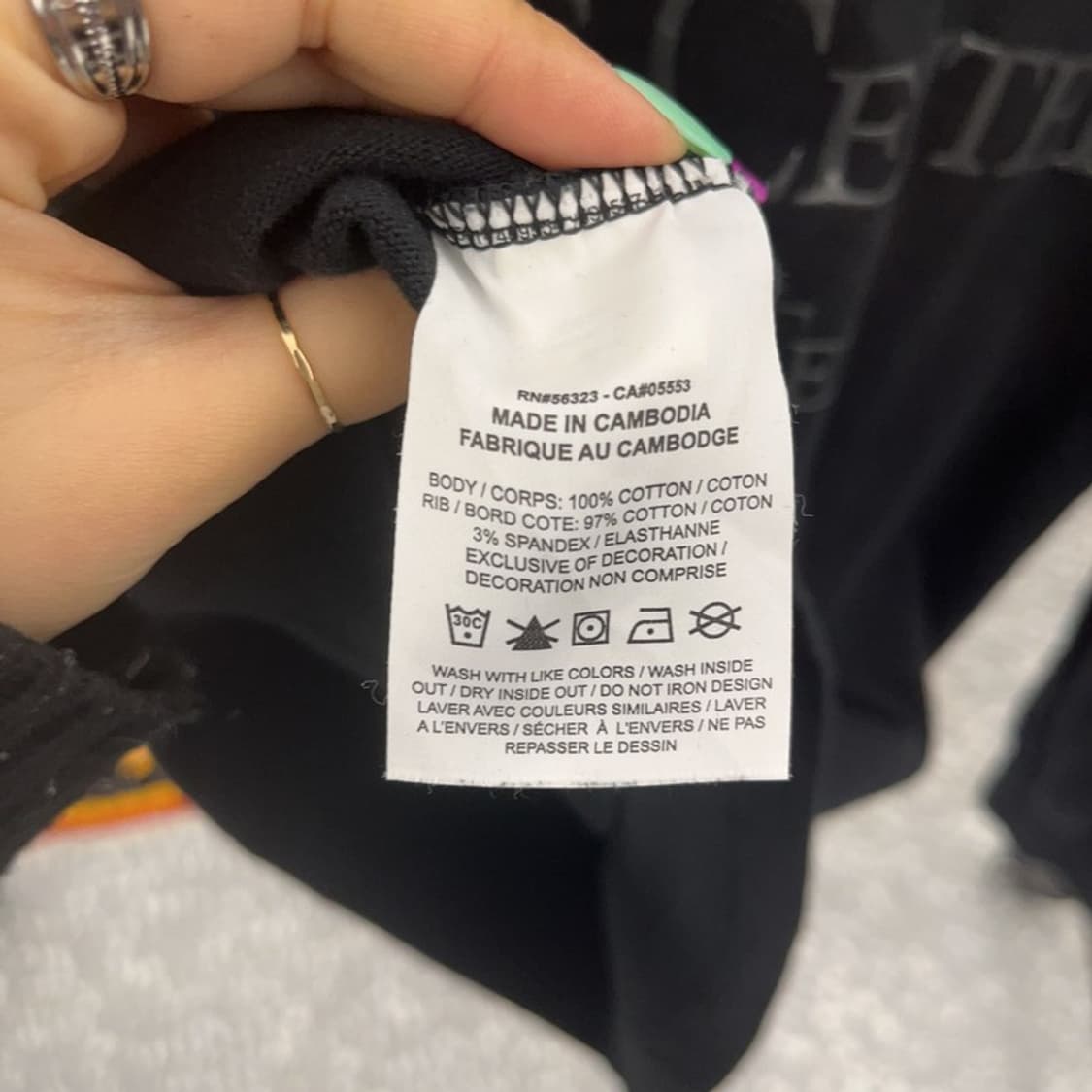 나이키X트래비스스캇 스트릿 힙스터 롱슬리브 XS C07124 상품이미지6