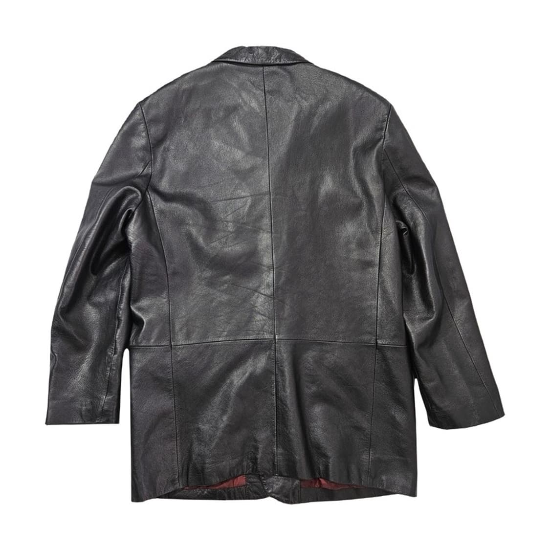 MIK NEWYORK 빈티지 양가죽 블레이저 L 상품이미지2