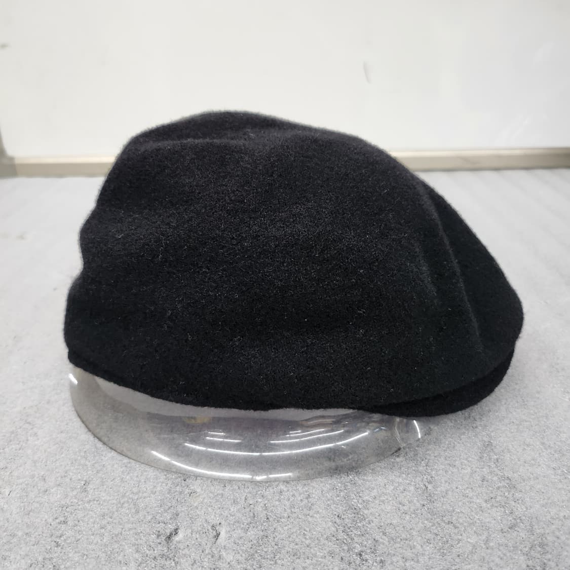 캉골 정품 헌팅캡 올블랙 순모 LA사이즈 상품이미지3