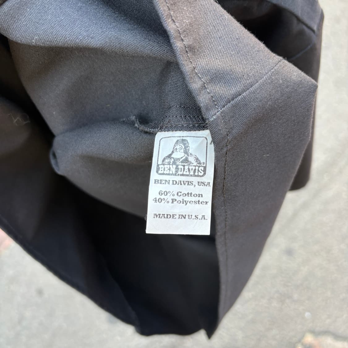 Ben Davis 벤데이비스 made in usa 반팔 워크 셔츠 상품이미지5