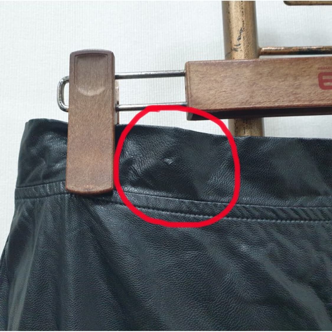 JIERR 지에르 페이크 레더 스커트 S 상품이미지2