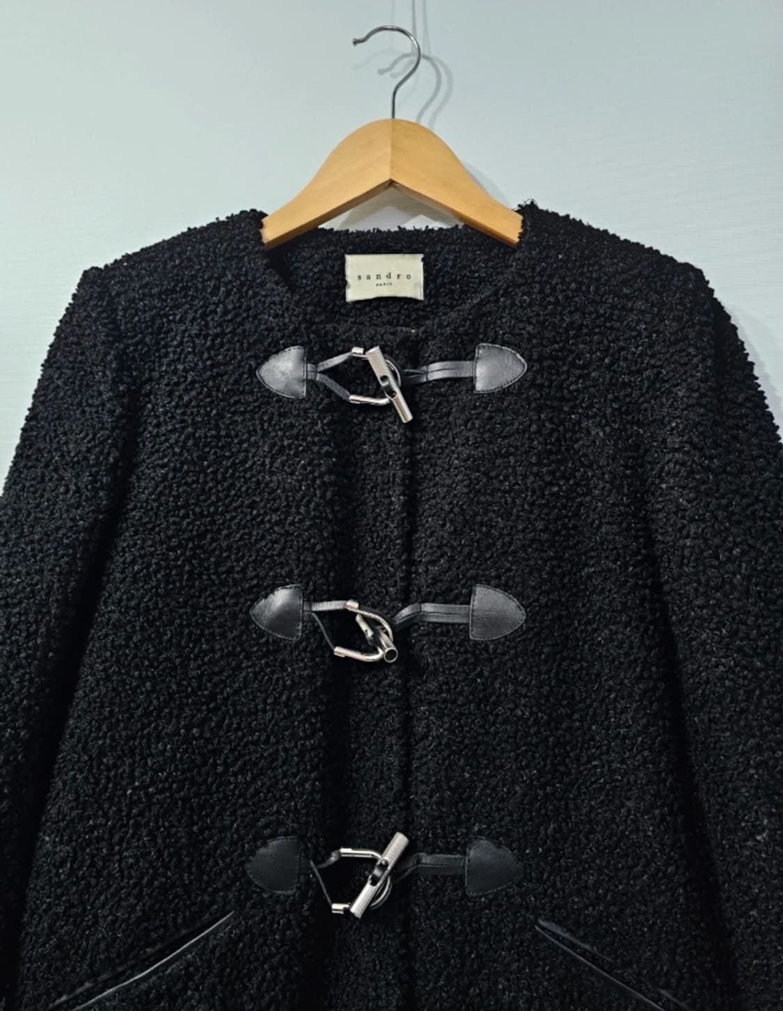 Sandro 산드로 파리 뽀글이 떡볶이 코트 ~44반 상품이미지2