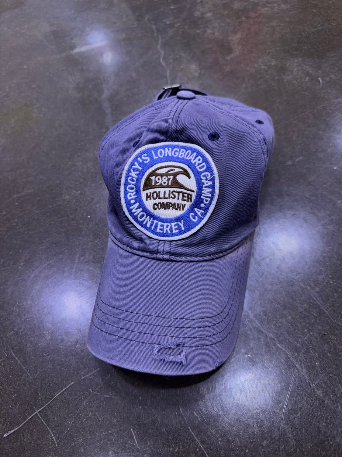 홀리스터 빈티지 데미지 볼캡 모자 상품이미지2