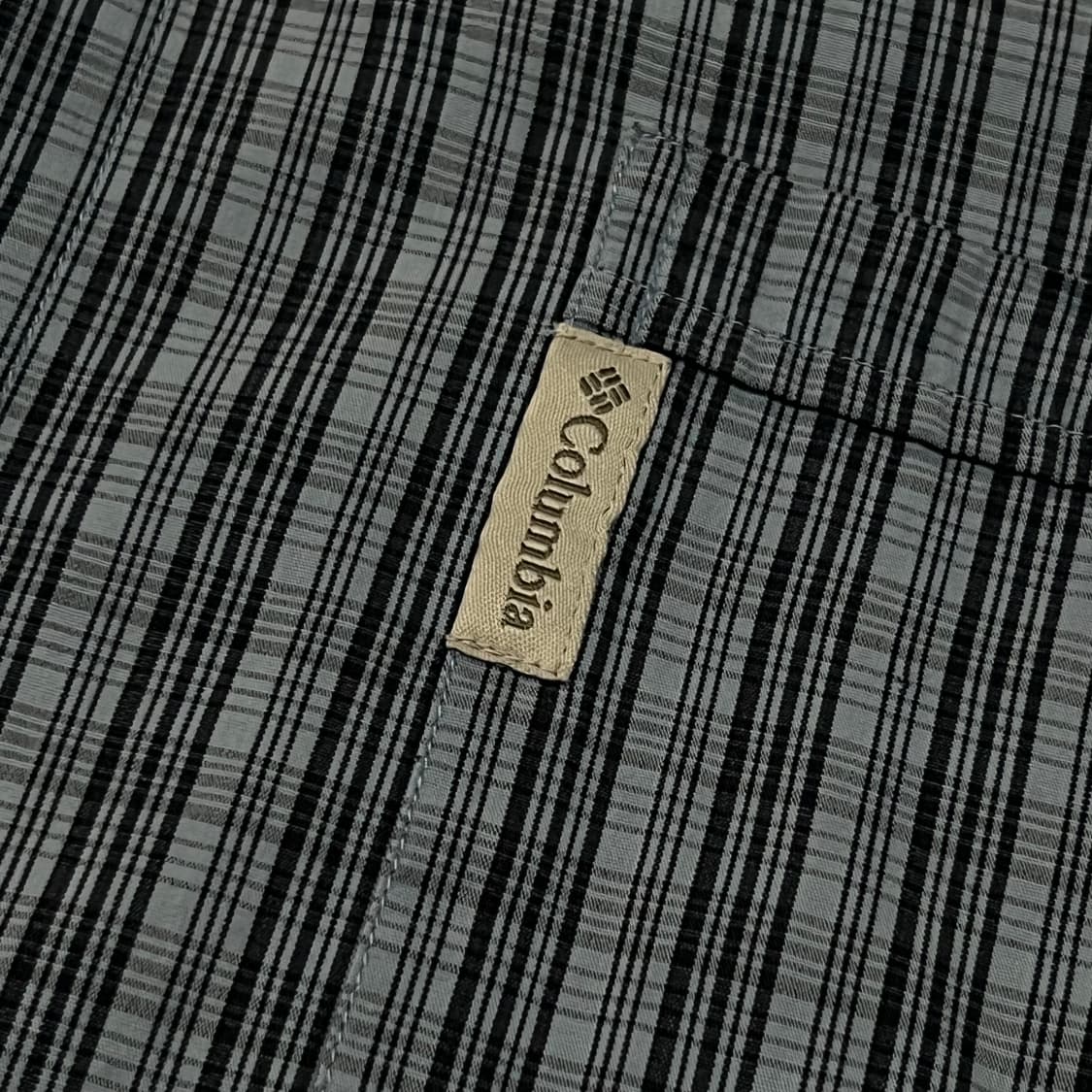  컬럼비아 체크 하프 셔츠 y16436 상품이미지4