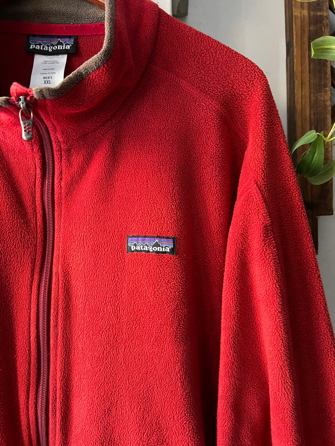 [2XL]파타고니아 레드 집업 플리스 자켓 상품이미지3
