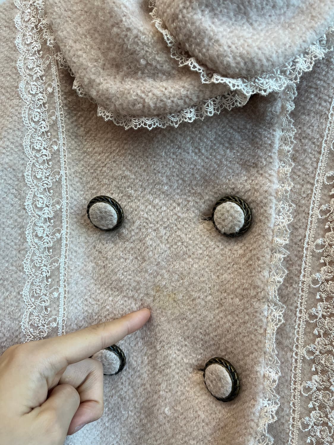 액시즈팜 리본 코트 상품이미지6