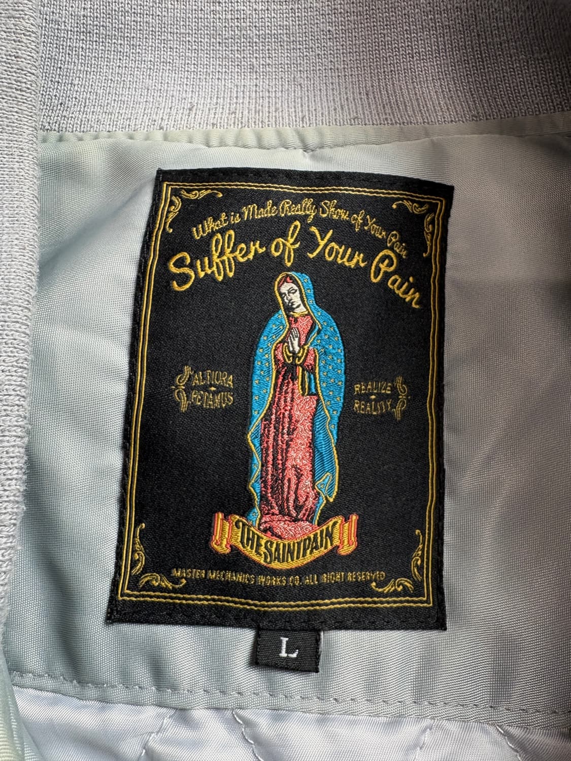 세인트페인 SP BARCO HT 실버 MA-1 실버 블루종 2733 상품이미지4