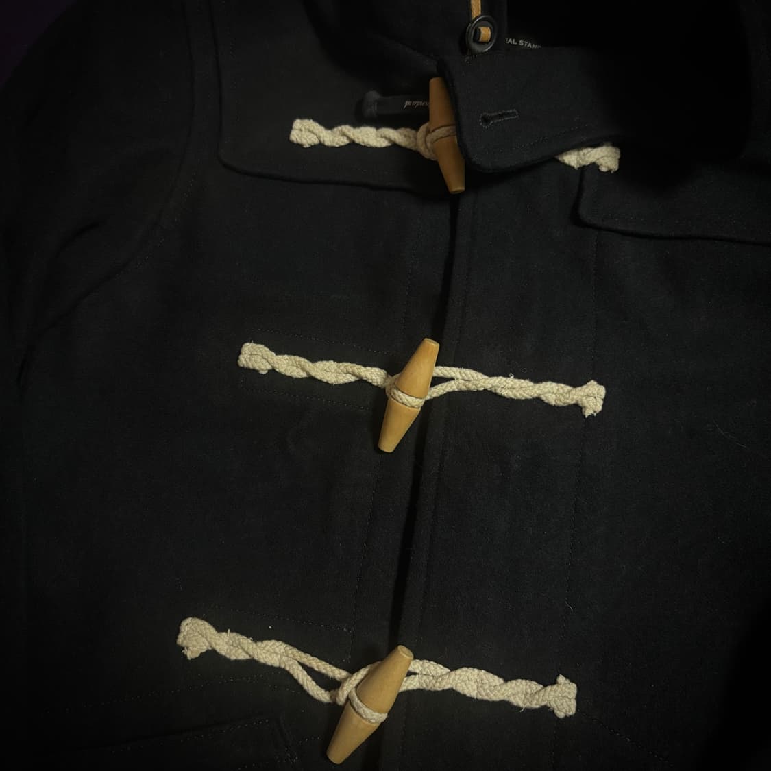 Journal Standard black duffle coat 상품이미지2