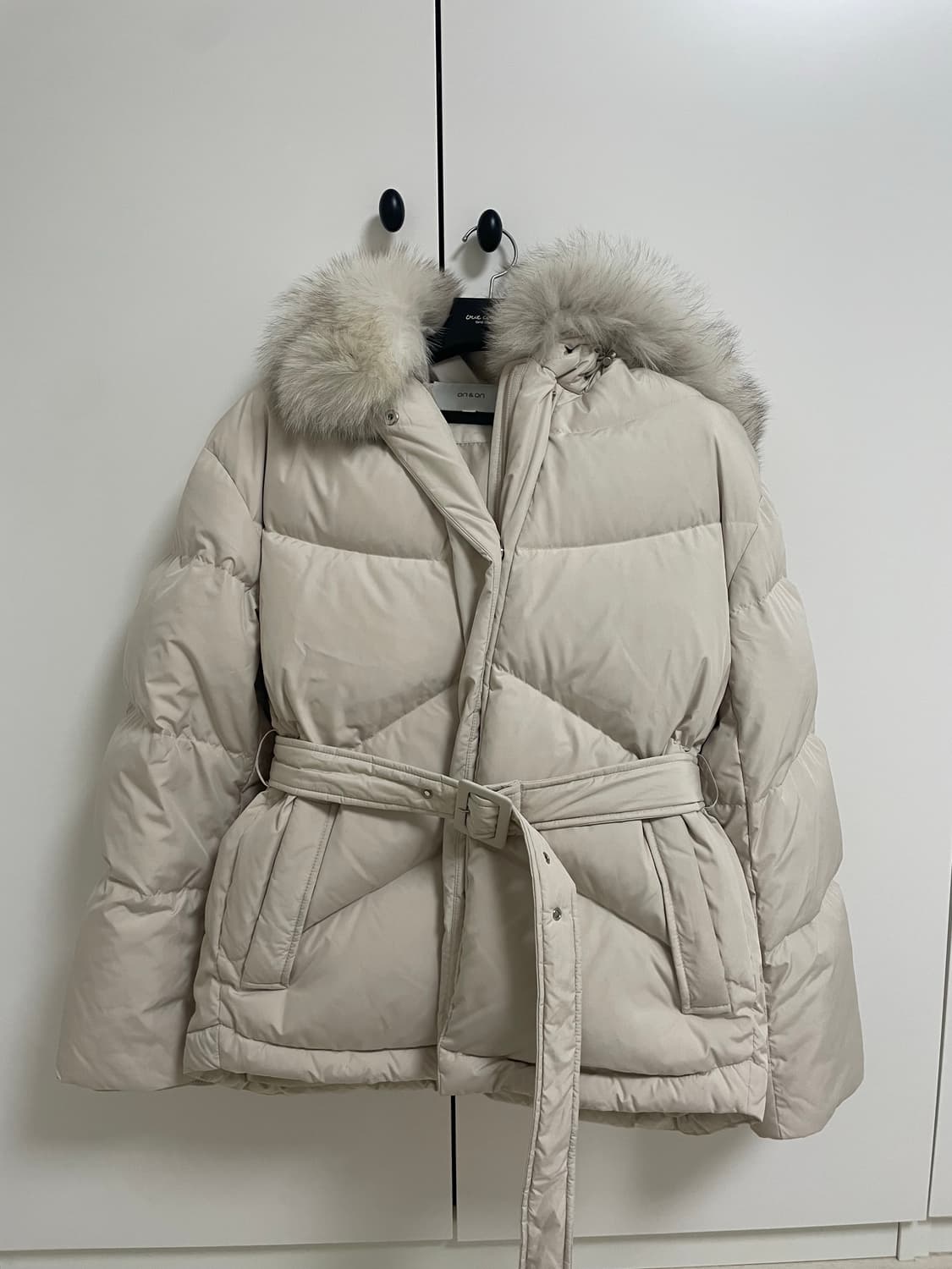 Belted Goose Down NEP4XMA05_91 상품이미지4