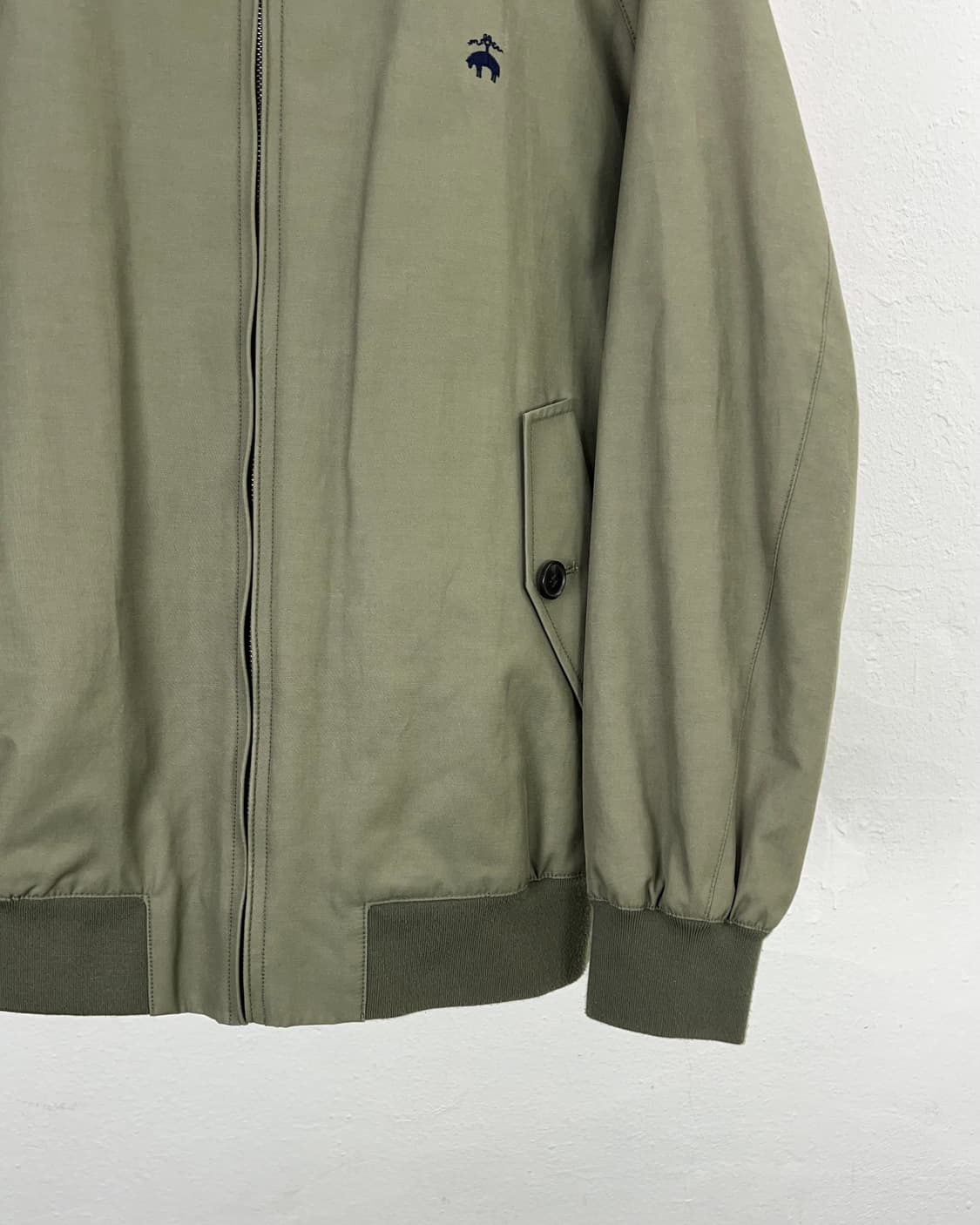 브룩스 브라더스 카키 클래식 바라쿠타 코튼 자켓 상품이미지5