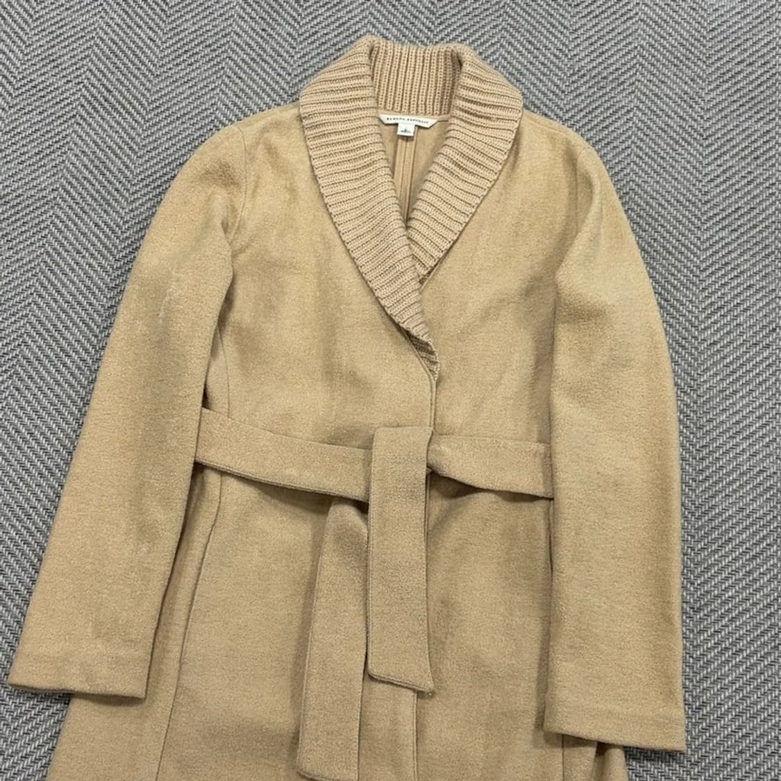 바나나리퍼블릭 숄카라 로브 울 코트 v3102 상품이미지3