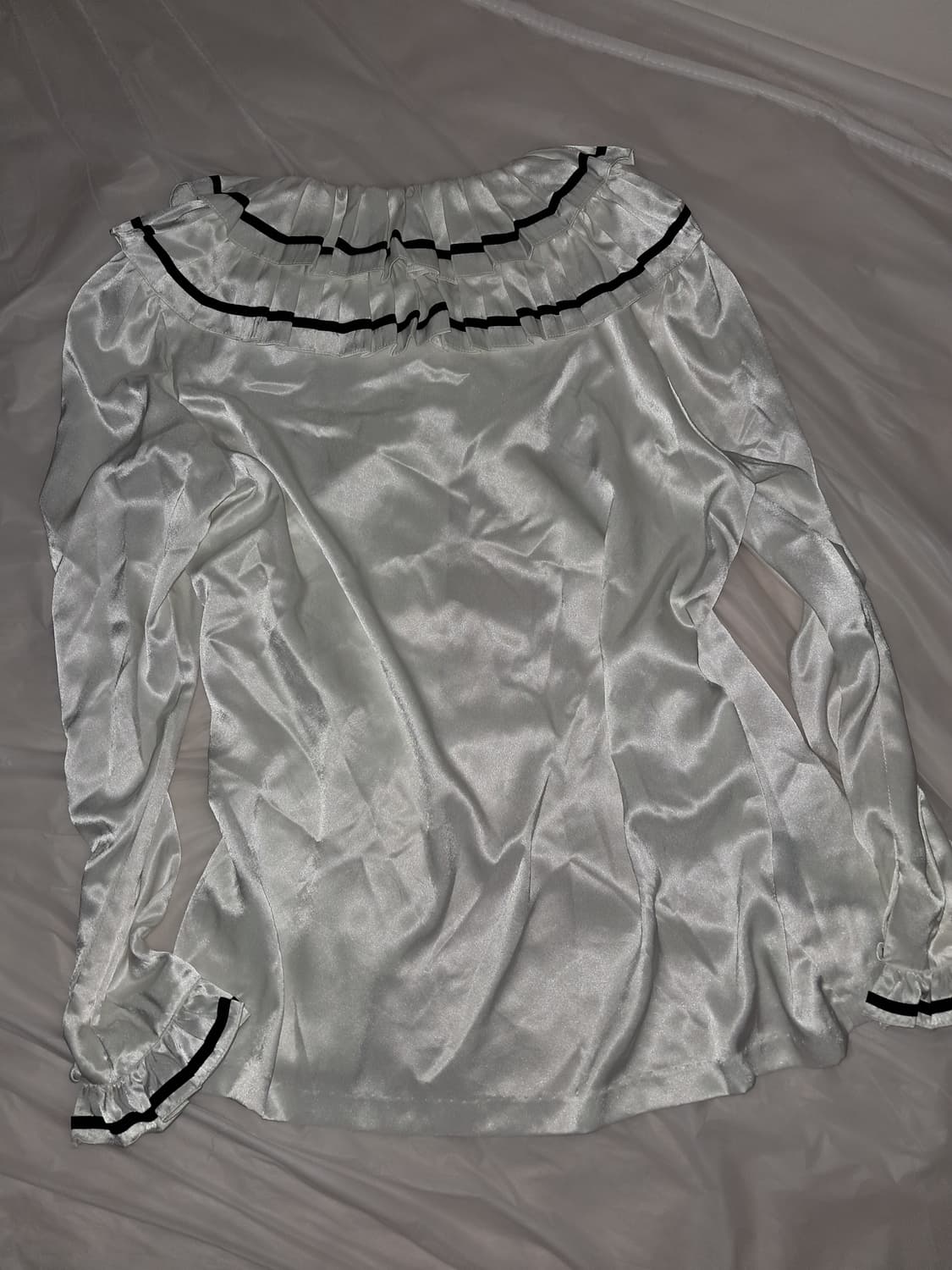 공겜여주 고스로리 레이스 블라우스 상품이미지2