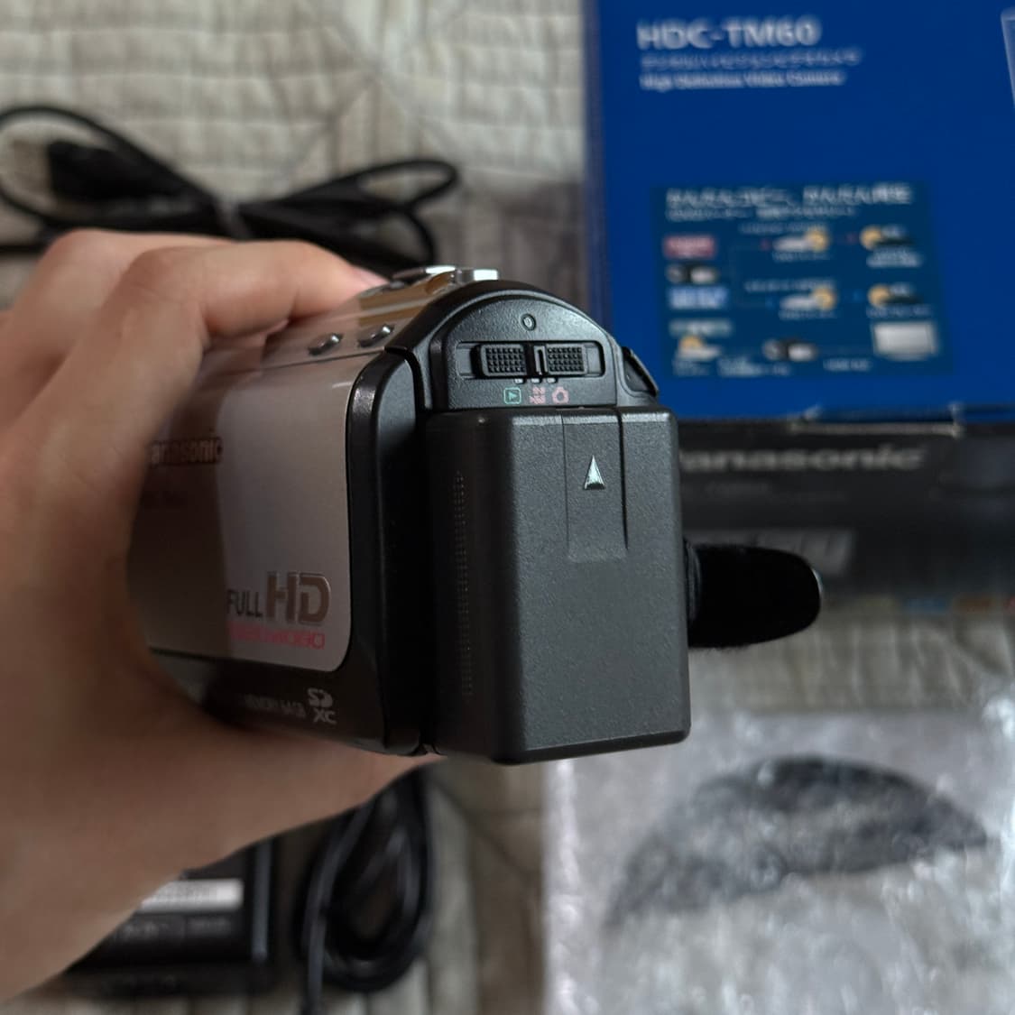 풀박스 Panasonic HDC-TM60 파나소닉캠코더 빈티지캠코더 디카 상품이미지4