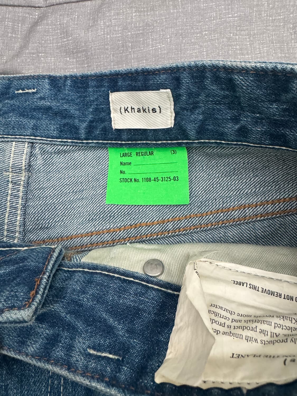 [L] 카키스 khakis Relaxed 5p mid blue 상품이미지2