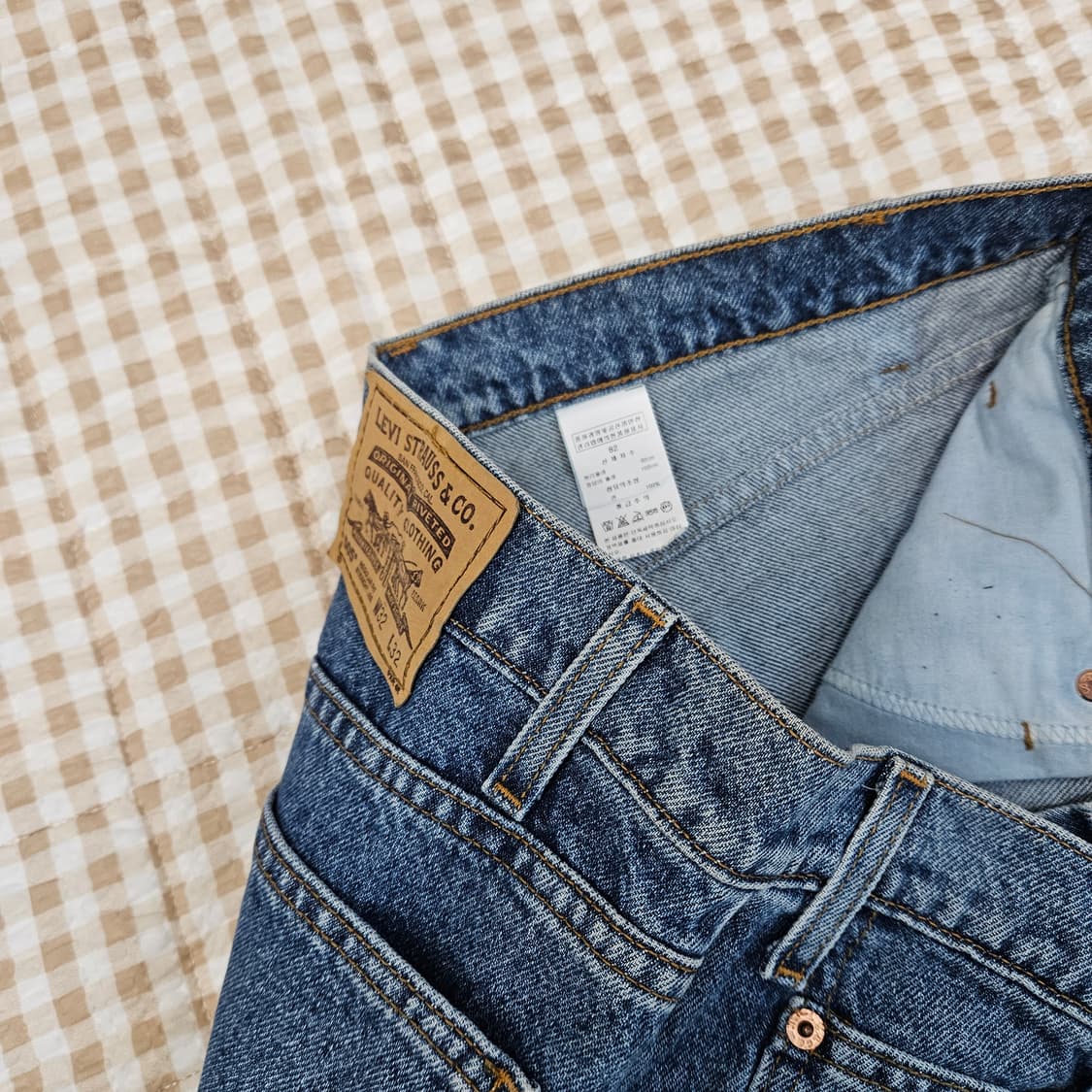 리바이스 505 데님 청바지 남자32 상품이미지2