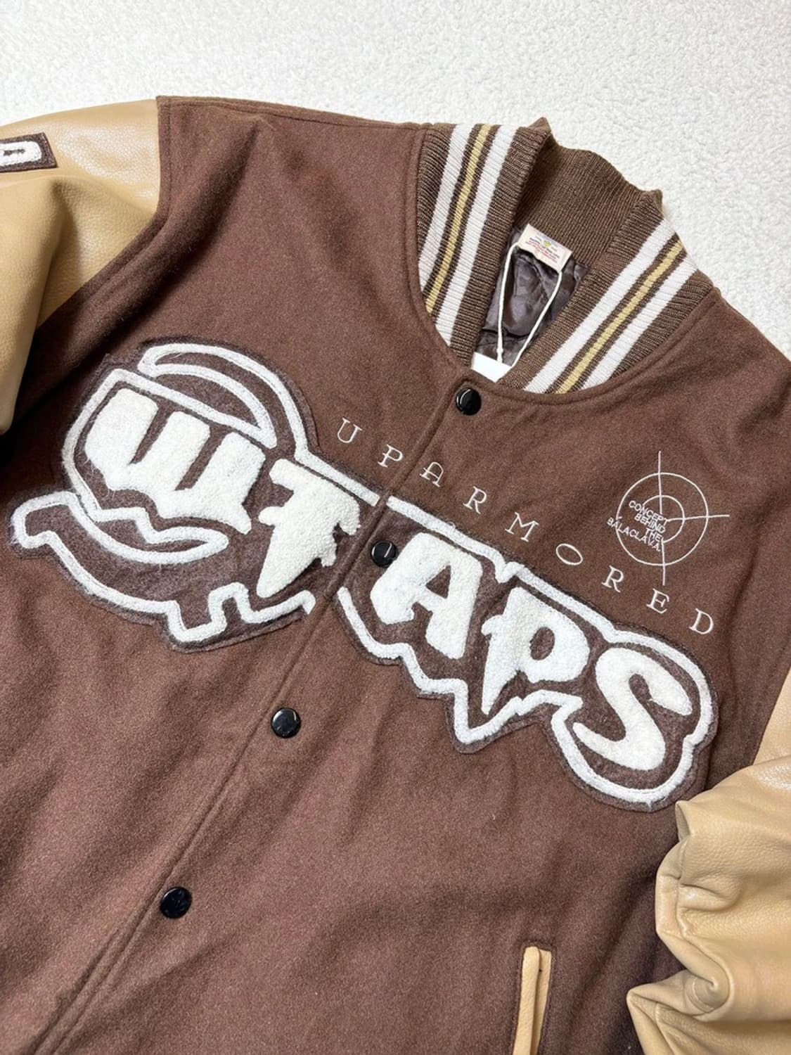 WTAPS Swarm 복각 00's 바시티 자켓 PN6537 상품이미지4