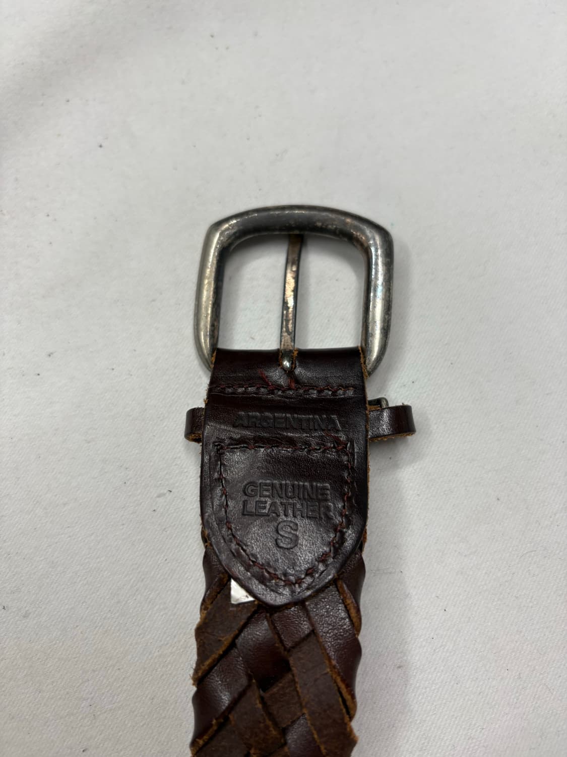 GUESS 게스 꽈베기 위빙 벨트 상품이미지5