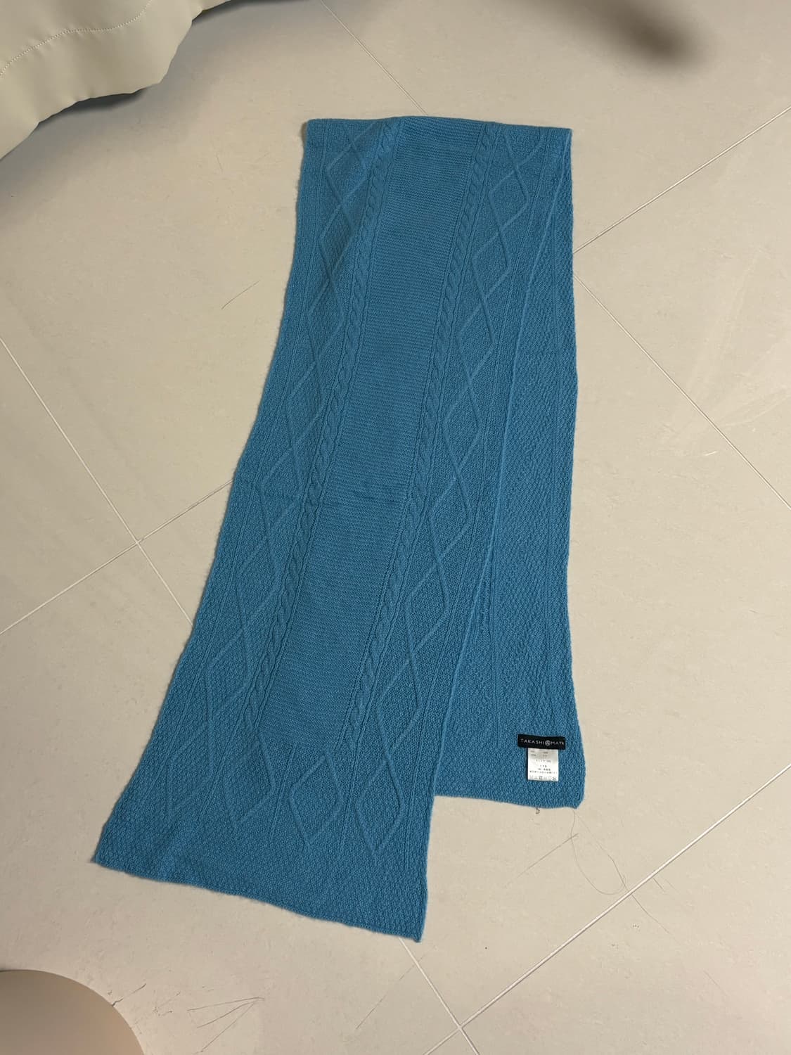 TAKASHIMAYA 캐시미어 100% 머플러 Takashimaya 상품이미지3