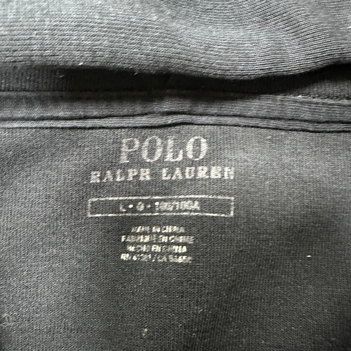 ✨ (바배) 폴로 랄프로렌 블랙 후드 집업  상품이미지3