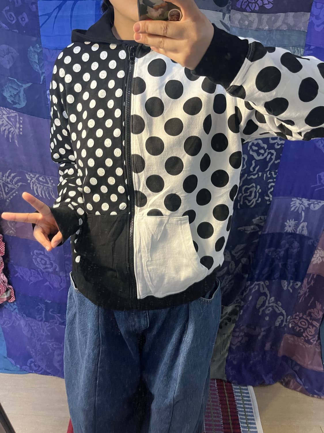 Disney 디즈니 미니마우스 도트 후드집업 상품이미지5