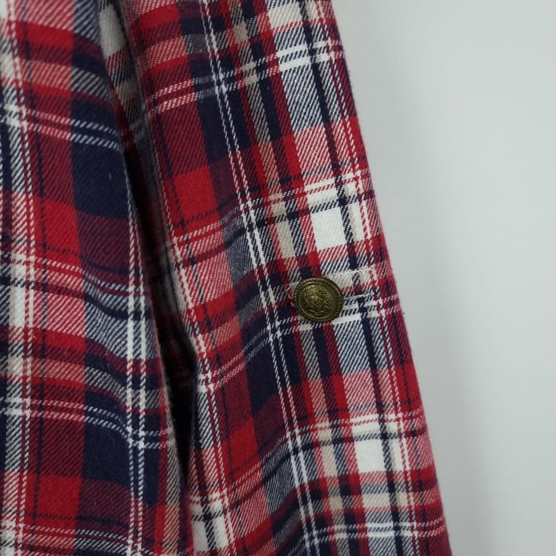 [일본빈티지] 체크 웨서튼 셔츠 M19958 상품이미지7