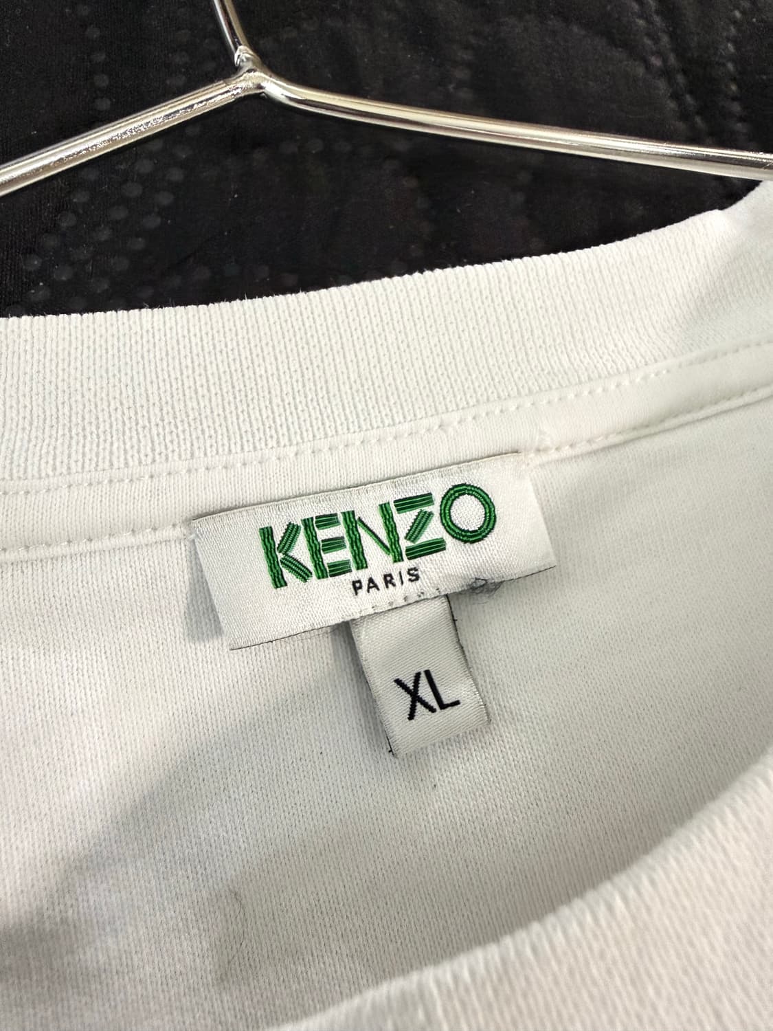 KENZO 겐조 화이트 로고 반팔 티셔츠 상품이미지4