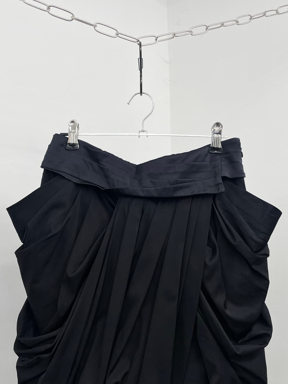 타임 아방가르드 플리츠 셔링 스커트 *레어 상품이미지7