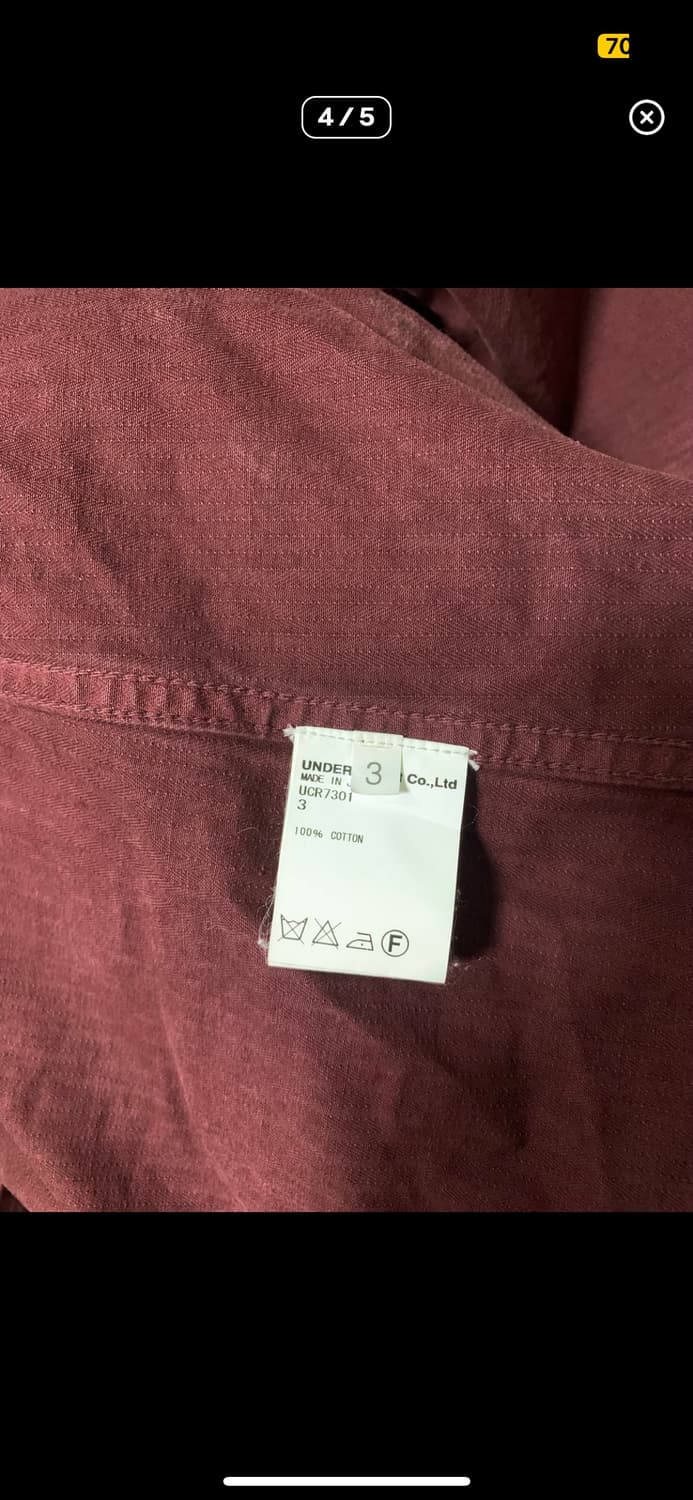 언더커버 코트 상품이미지4