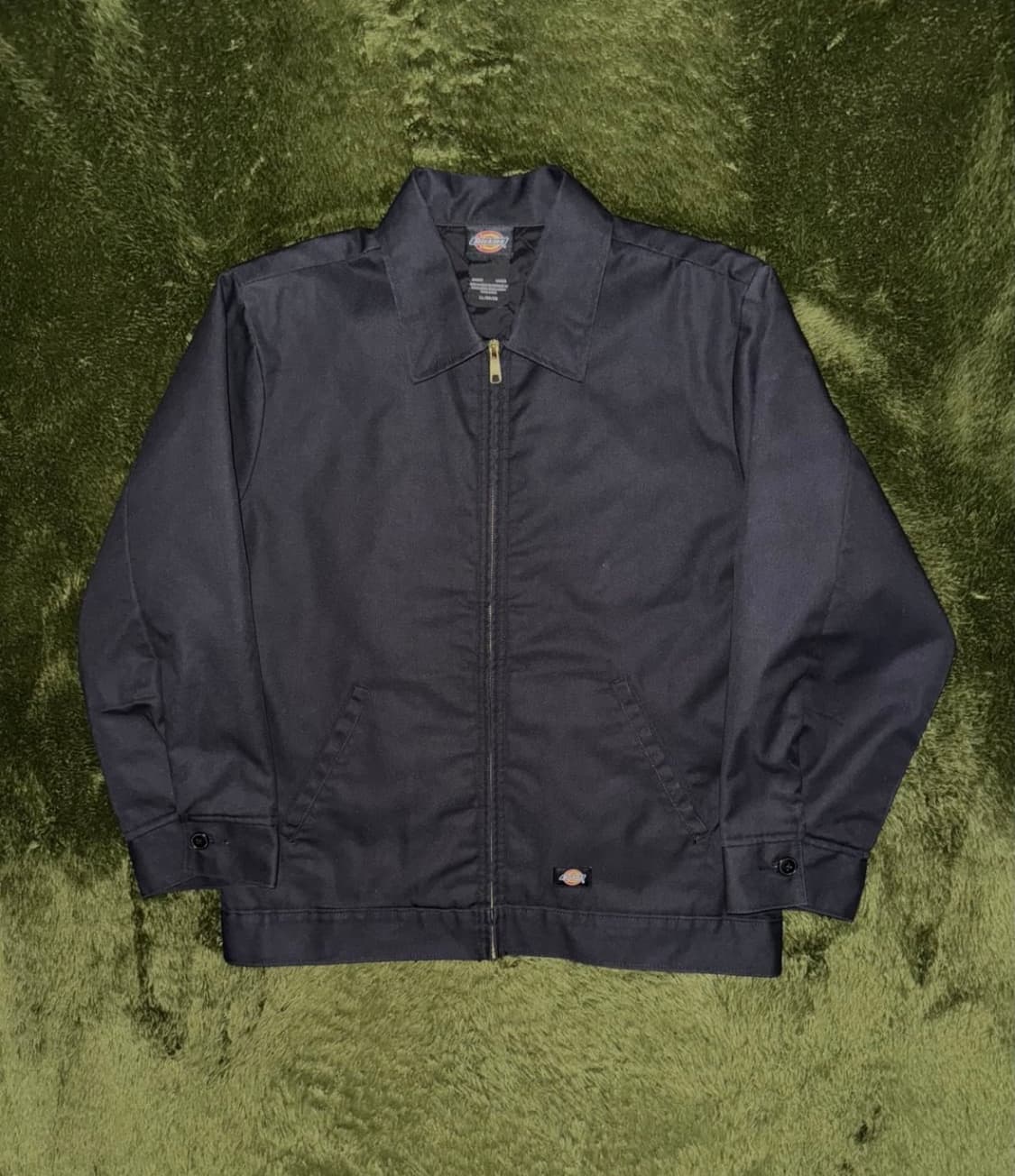 [L] 디키즈 인슐레이티드 아이젠하워 릴렉스 핏 워 크 자켓 블랙 상품이미지1