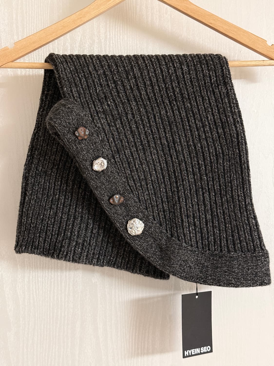 Wool Snood Scarf (grey) 상품이미지3