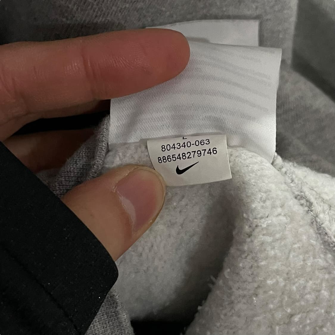 나이키 스몰로고 자수맨투맨 상품이미지6