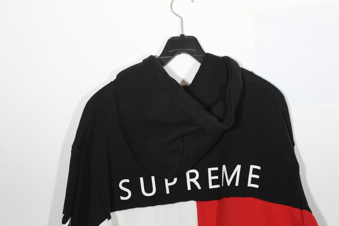 154. Supreme 검정 후드 맨투맨 상품이미지5