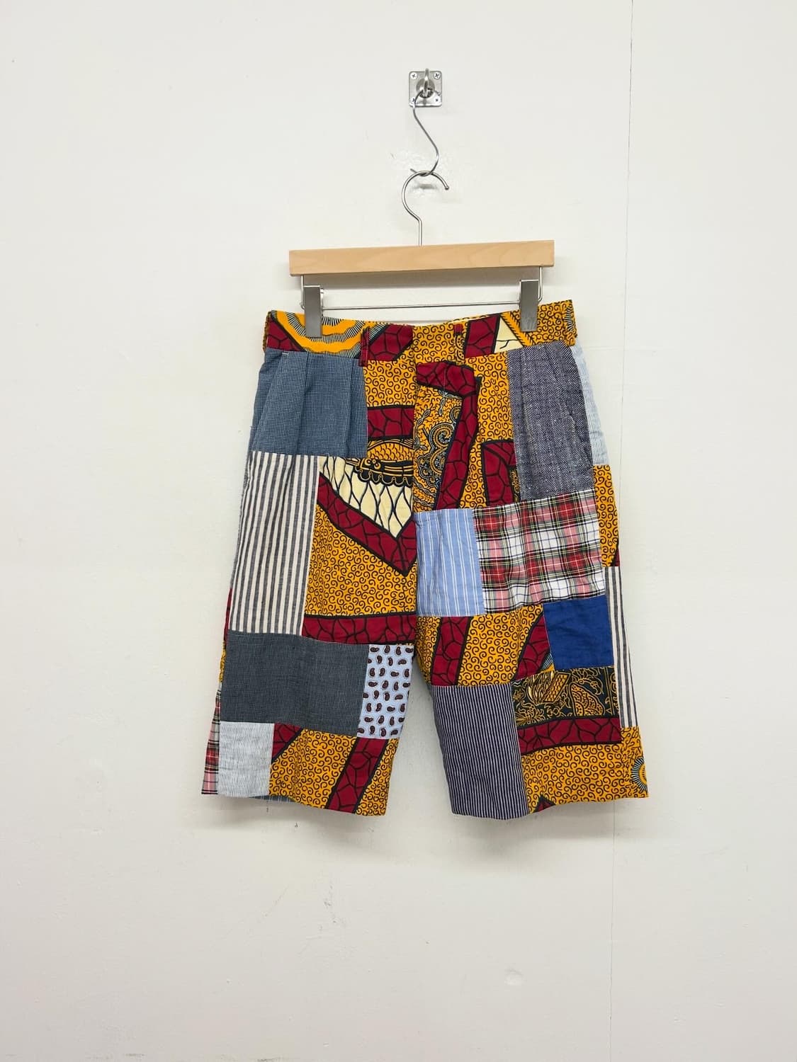 15ss 준야와타나베 맨 꼼데가르송 패치워크 반바지 상품이미지1