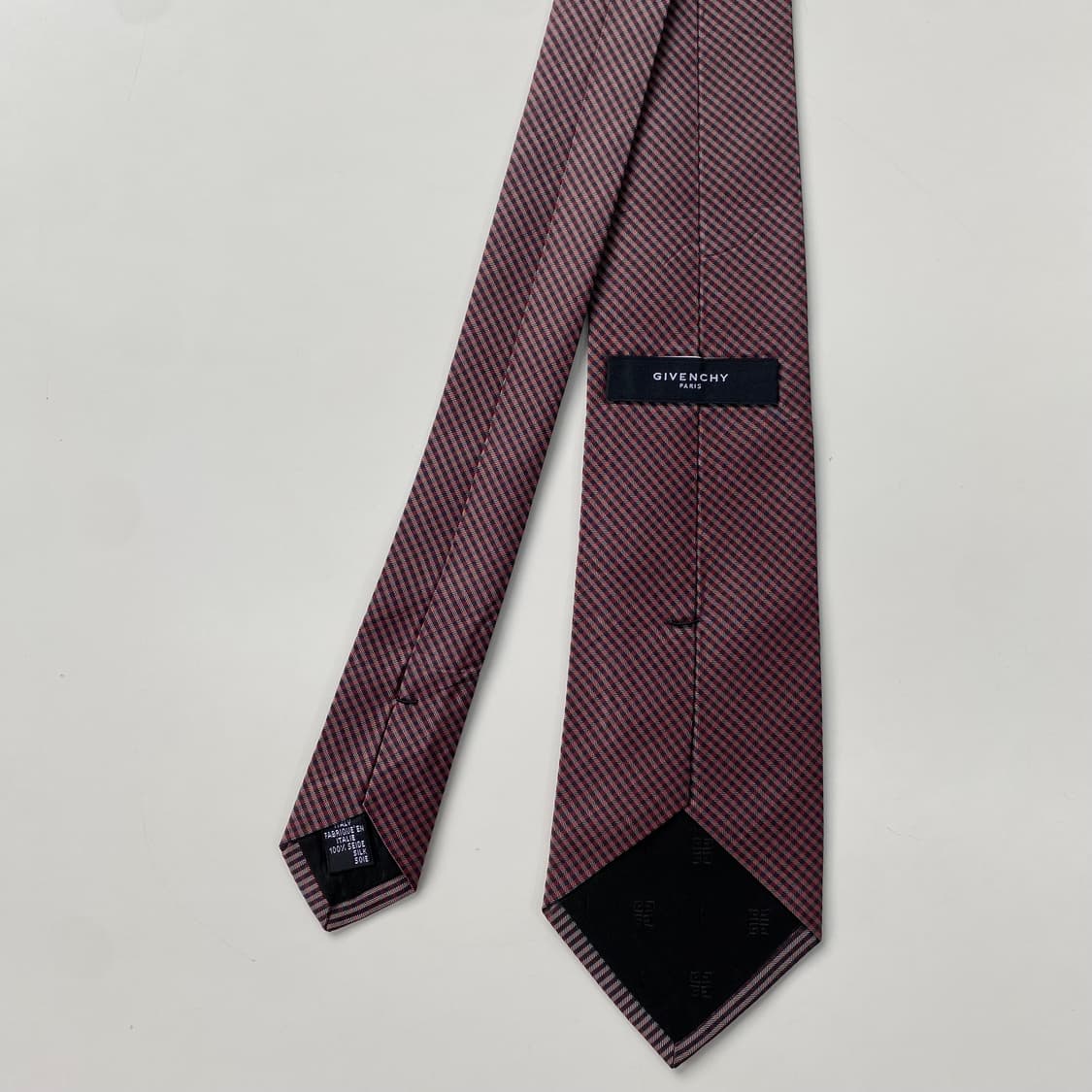 신형라벨 지방시 정품 명품 심플로고 넥타이 (GIVENCHY) 상품이미지3