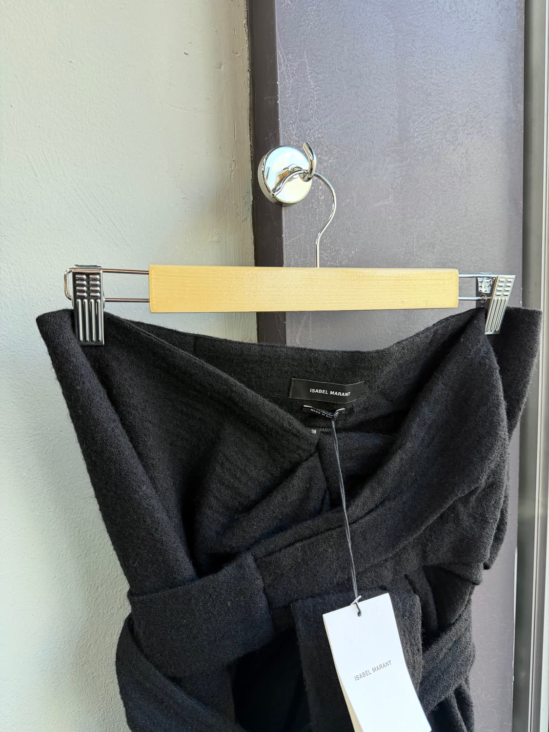 38/ 이자벨마랑 웨스트로프 울 스커트(새상품) 상품이미지3