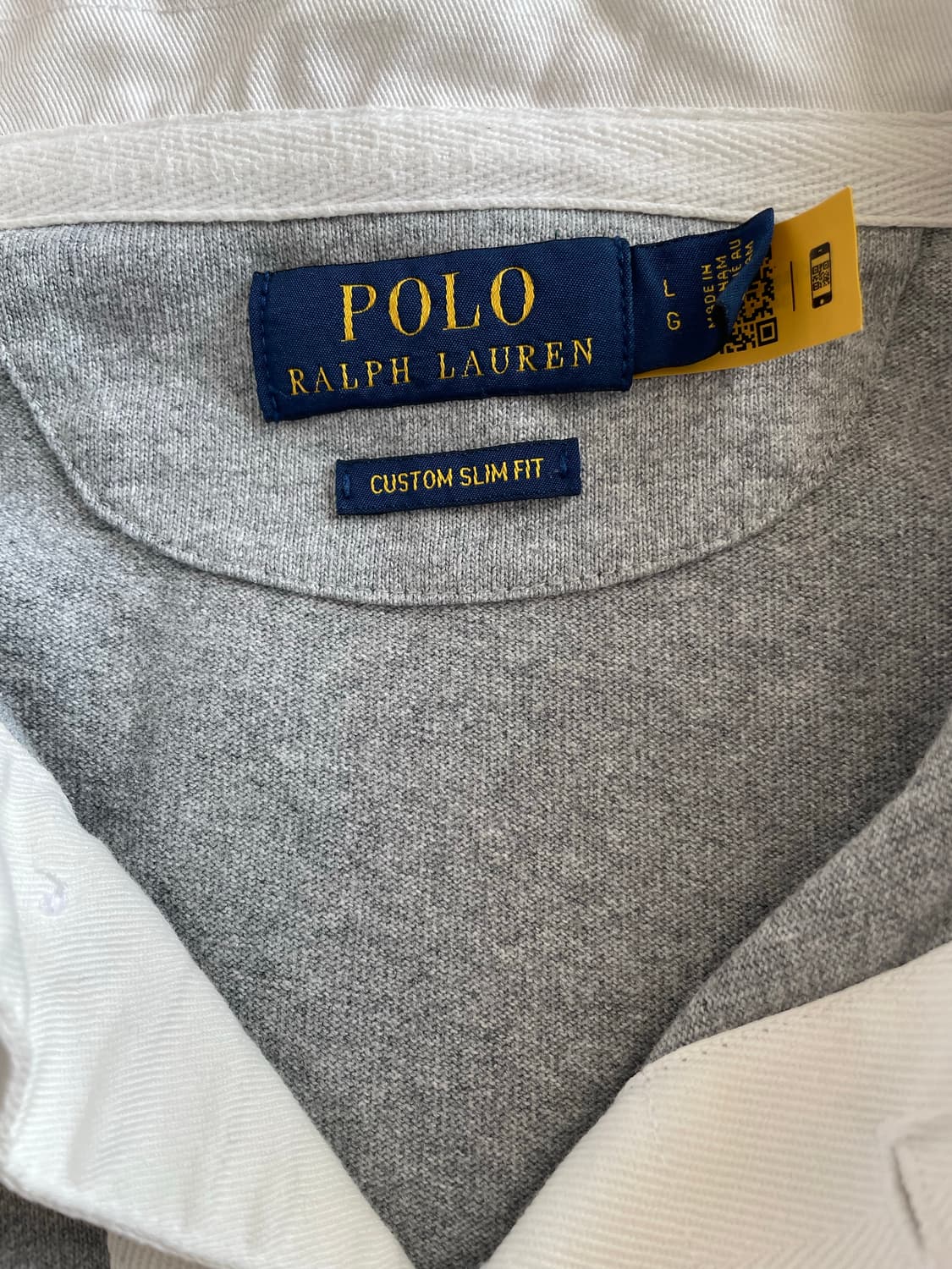 폴로 랄프로렌 럭비티 그레이  상품이미지2