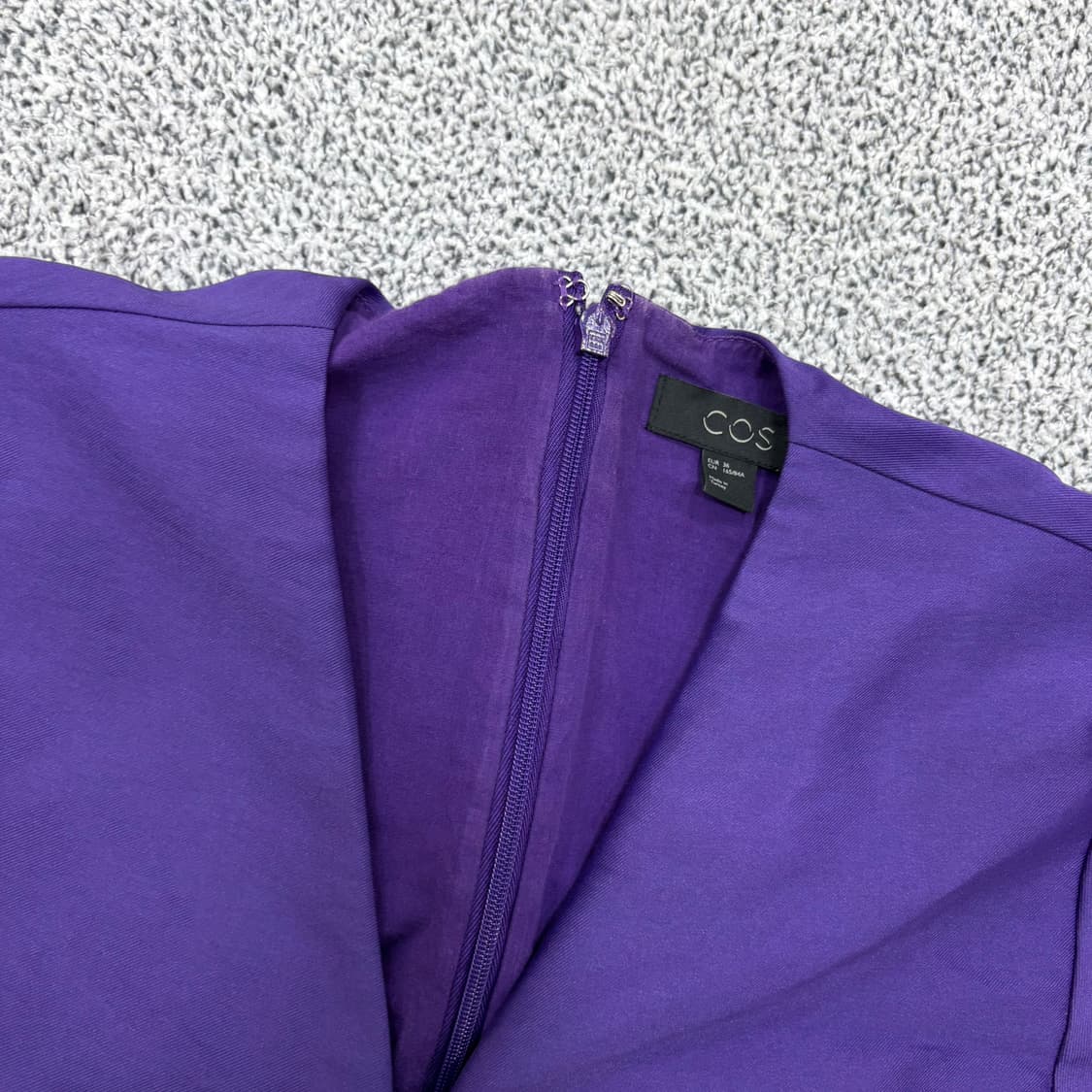 36 코스 실크 원피스 브이넥 드레스 0316J 상품이미지2