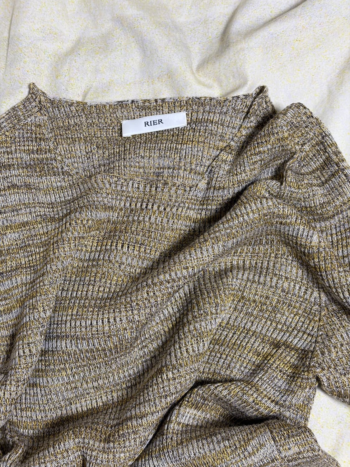 [L] rier 울 실크 숏 슬리브 상품이미지4