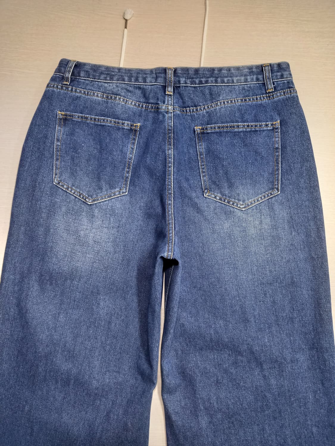 34-35 JS. NEWYORK 워싱 와이드진 찢청 35-259 상품이미지4