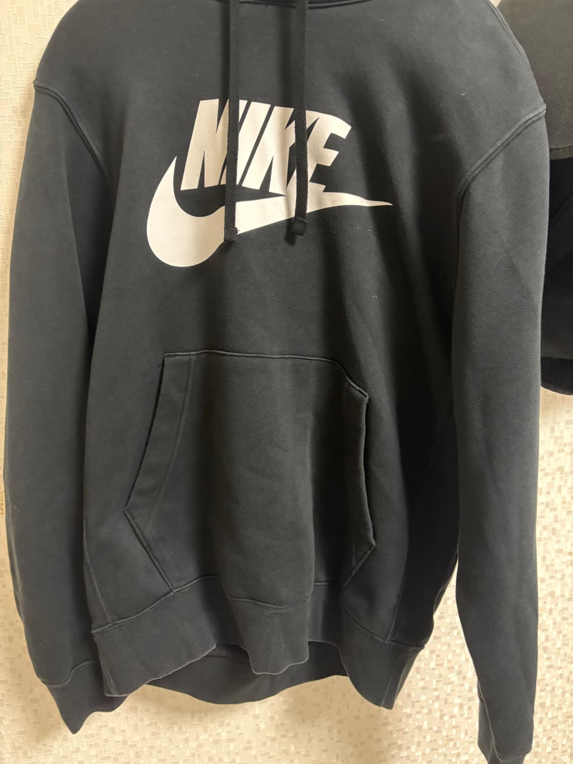 나이키 nsw클럽 그래픽 후드 블랙 상품이미지2