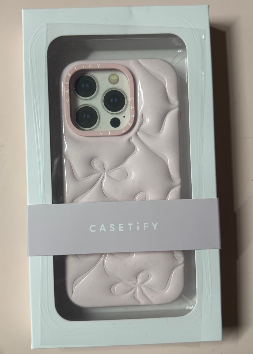 CASETiFY 케이스티파이 필로우 케이스 발레리나 핑크 아이폰 16프로 상품이미지1