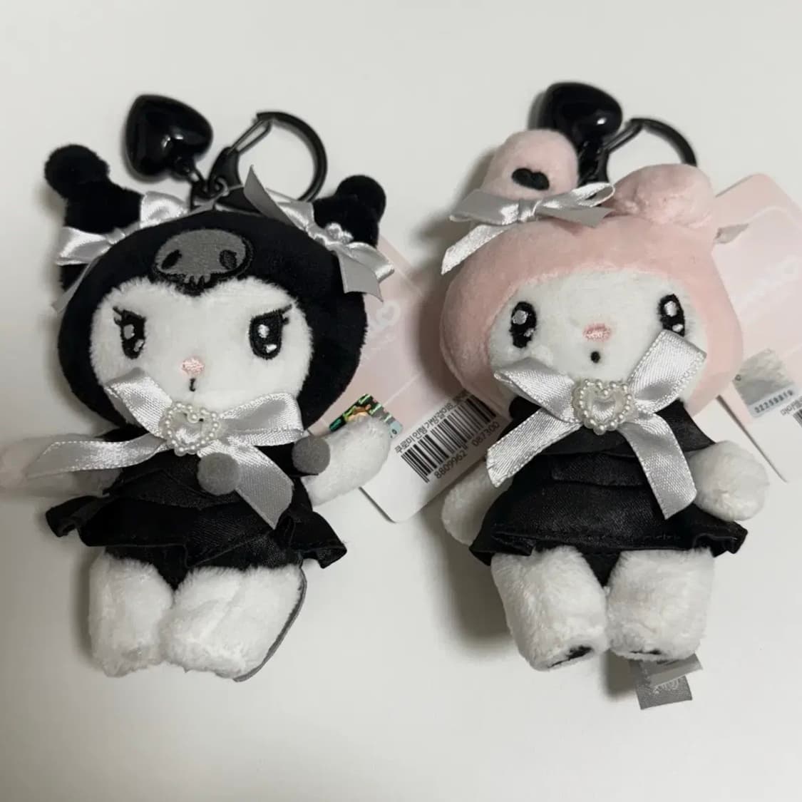 일괄) 블랙하트 쿠로미 마이멜로디 인형키링 상품이미지1