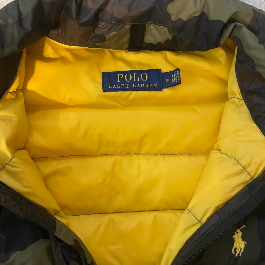 폴로 랄프 로렌 카모플라주 경량 패커블 패딩 상품이미지2